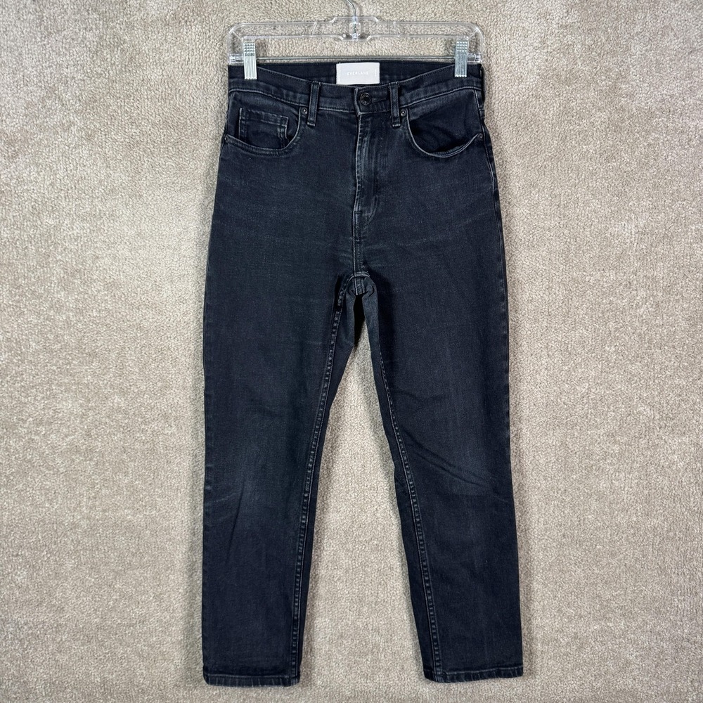 Everlane Jeans Womens 27‎ Ankle Gray Charcoal Wash High Rise Skinny Denim Pants